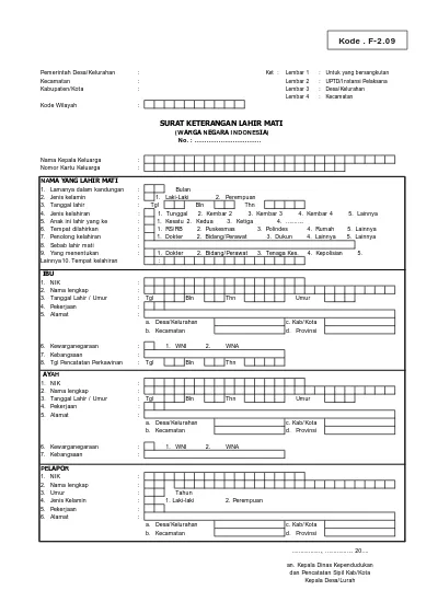 Detail Surat Keterangan Lahir Nomer 48