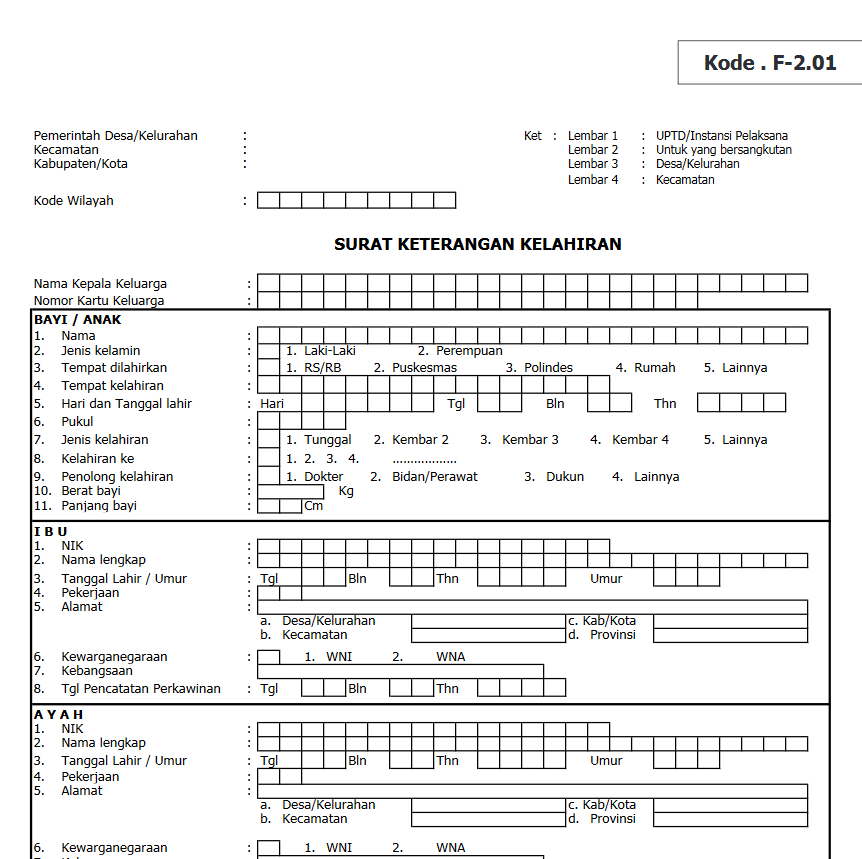 Detail Surat Keterangan Lahir Dari Rs Nomer 23