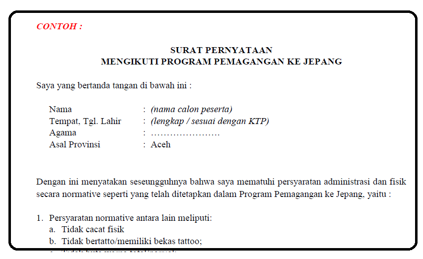 Detail Surat Keterangan Mengikuti Pelatihan Nomer 50