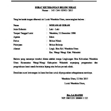 Detail Surat Keterangan Nisn Nomer 53