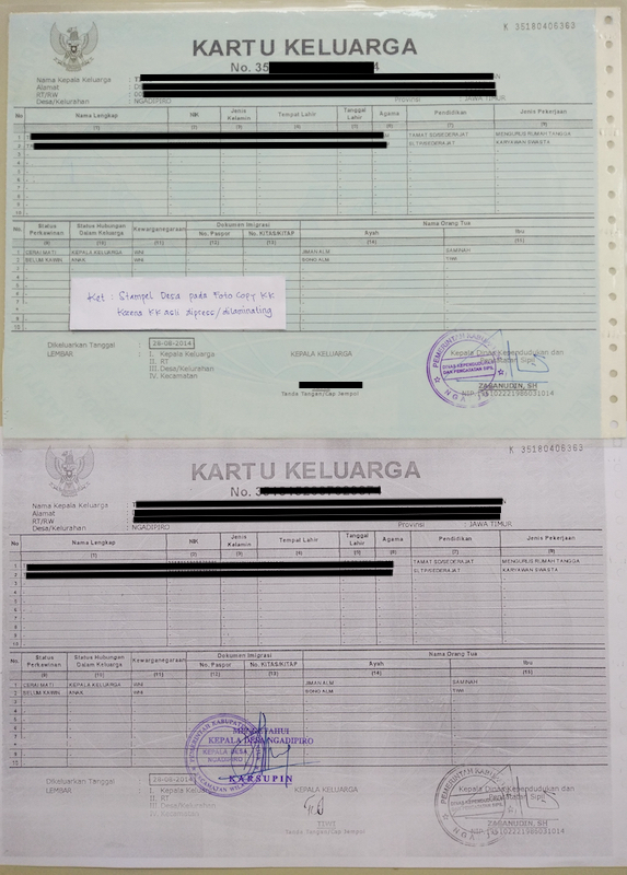 Detail Surat Keterangan Pindah Datang Nomer 43