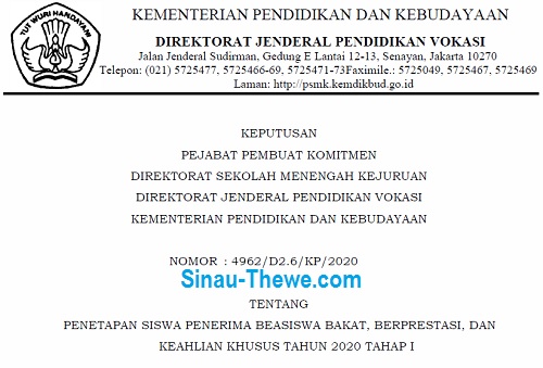 Detail Surat Keterangan Siswa Berprestasi Nomer 47
