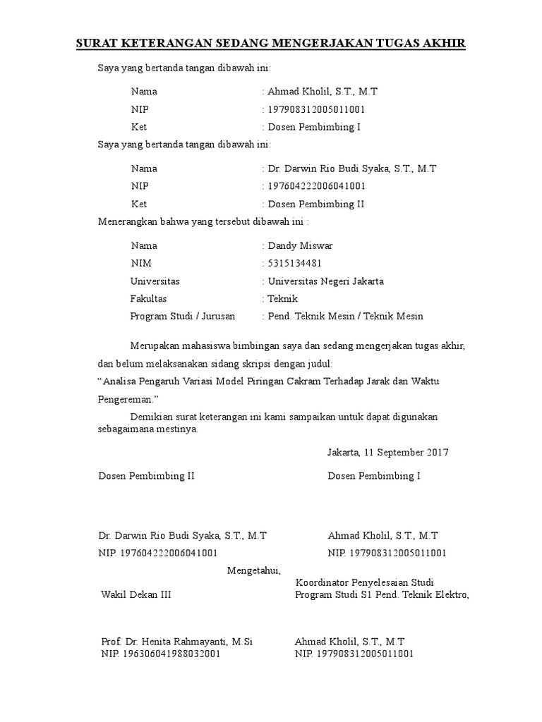 Detail Surat Keterangan Tugas Nomer 39