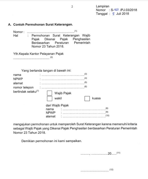 Detail Surat Keterangan Umkm Nomer 9