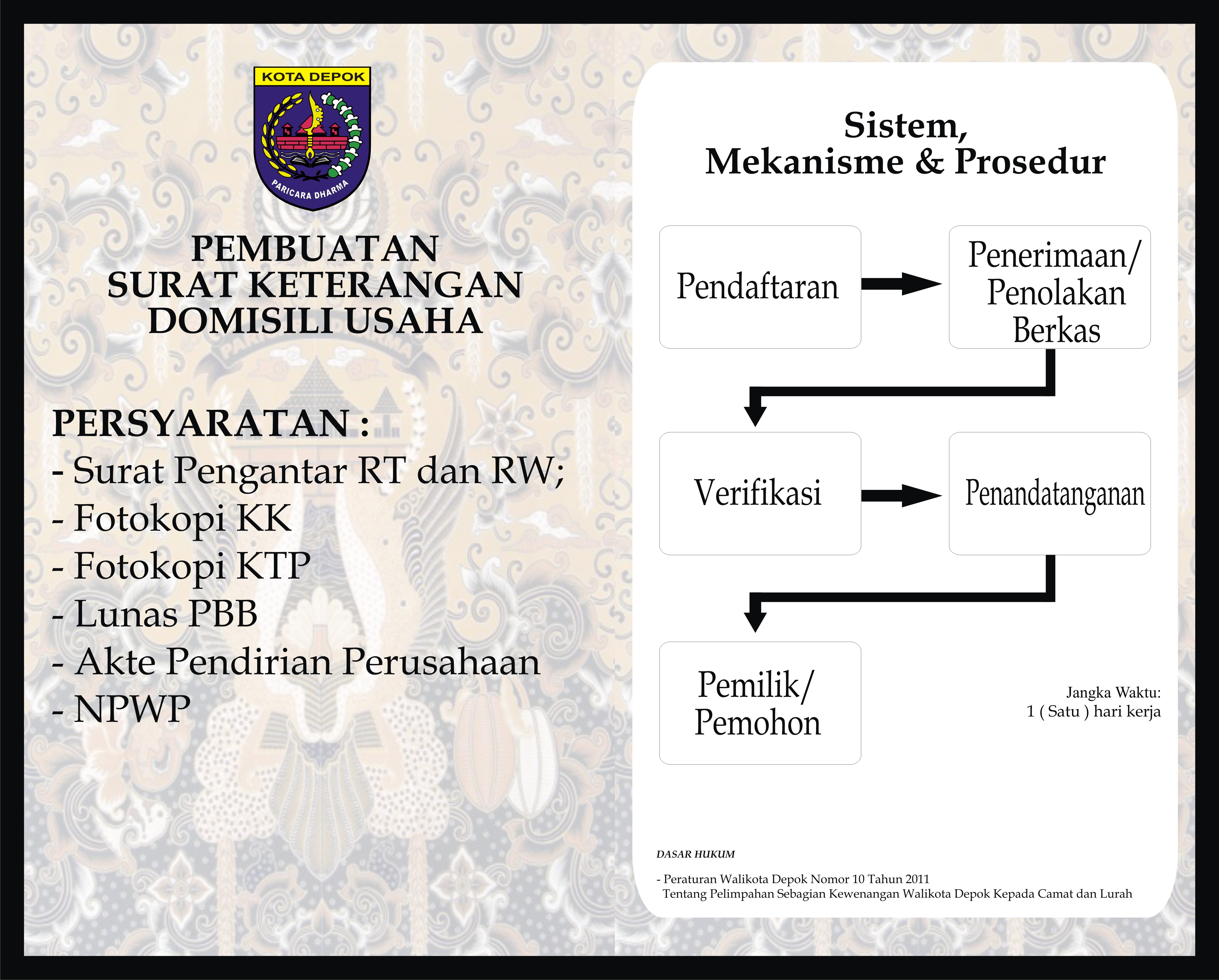 Detail Surat Keterangan Usaha Dari Lurah Nomer 39