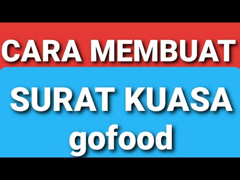 Detail Surat Kuasa Go Food Nomer 11