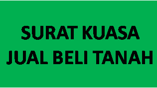 Detail Surat Kuasa Jual Tanah Nomer 33