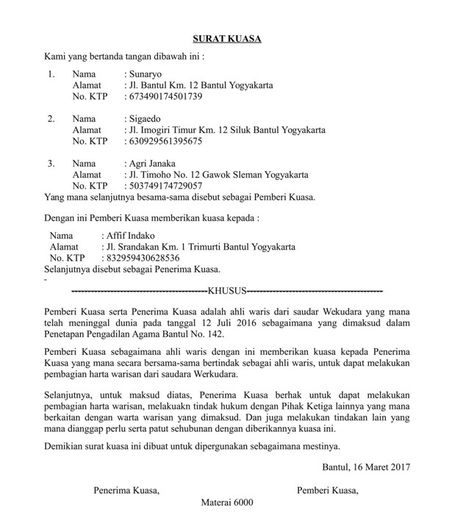 Detail Surat Kuasa Khusus Pidana Nomer 32