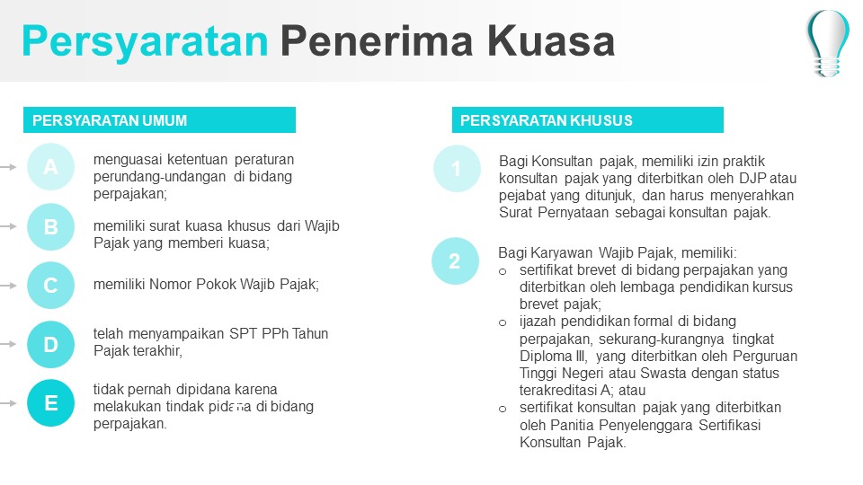 Detail Surat Kuasa Pelaporan Pajak Nomer 40