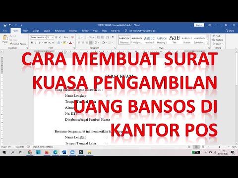 Detail Surat Kuasa Pengambilan Bst Nomer 24