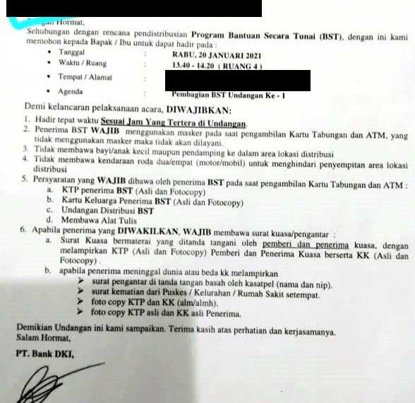 Detail Surat Kuasa Pengambilan Bst Nomer 31