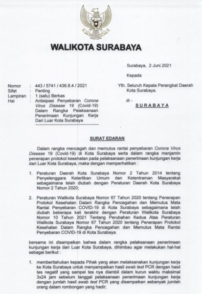 Detail Surat Kunjungan Kerja Nomer 45