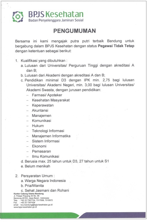 Detail Surat Lamaran Bpjs Nomer 21