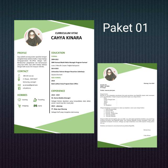 Detail Surat Lamaran Kerja Di Cv Nomer 25