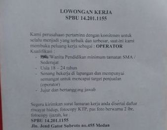 Detail Surat Lamaran Kerja Spbu Nomer 28