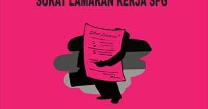 Detail Surat Lamaran Kerja Spg Nomer 40