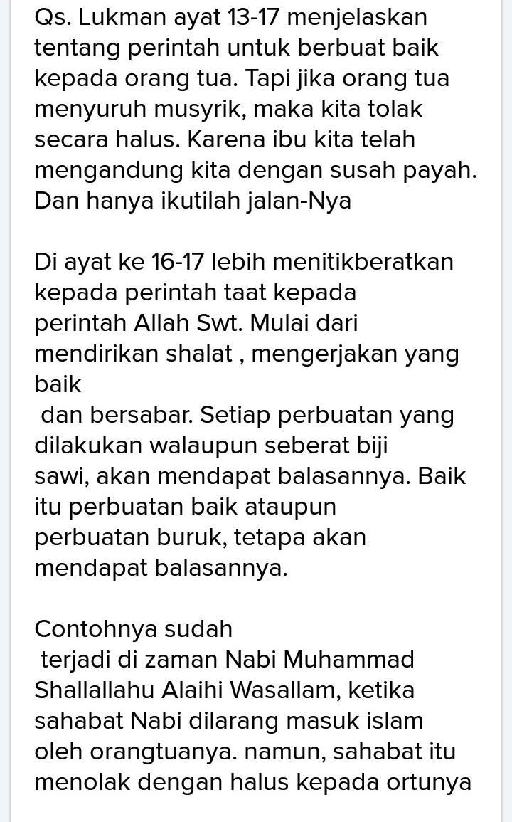 Detail Surat Luqman Ayat 13 17 Nomer 9