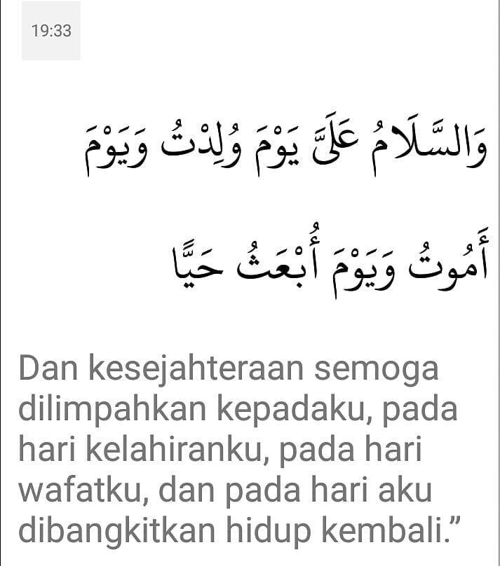 Detail Surat Maryam 33 Nomer 15