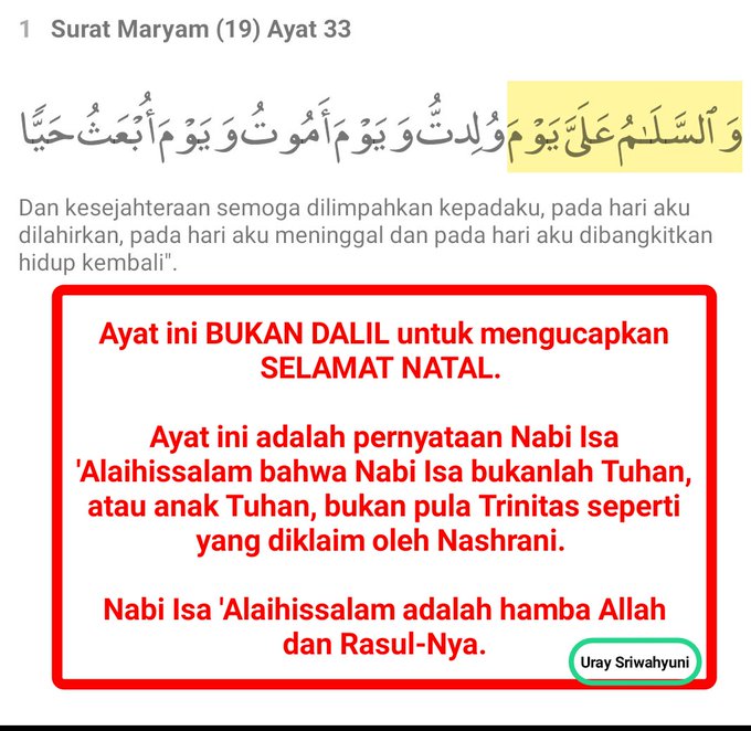 Detail Surat Maryam 33 Nomer 9