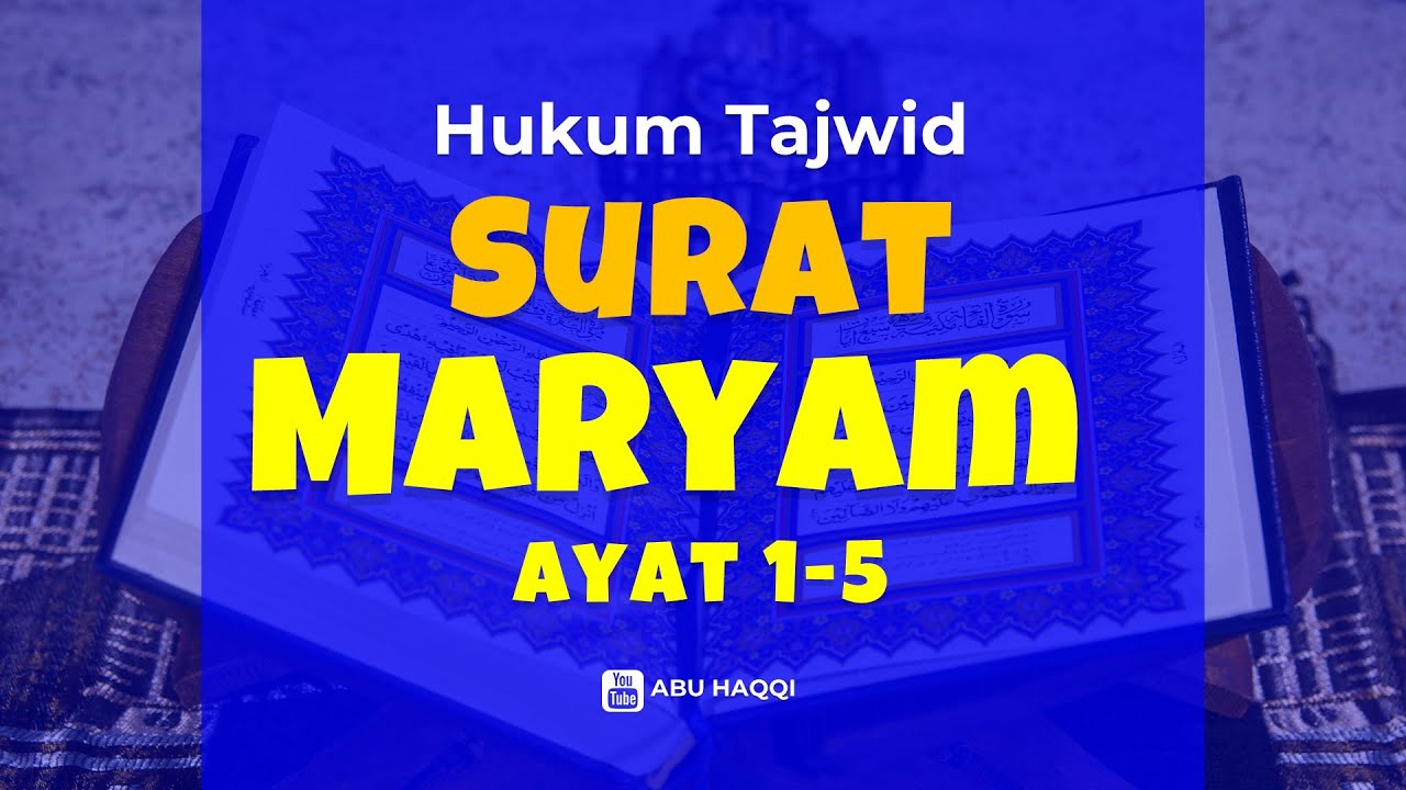 Detail Surat Maryam Ayat 1 5 Nomer 32