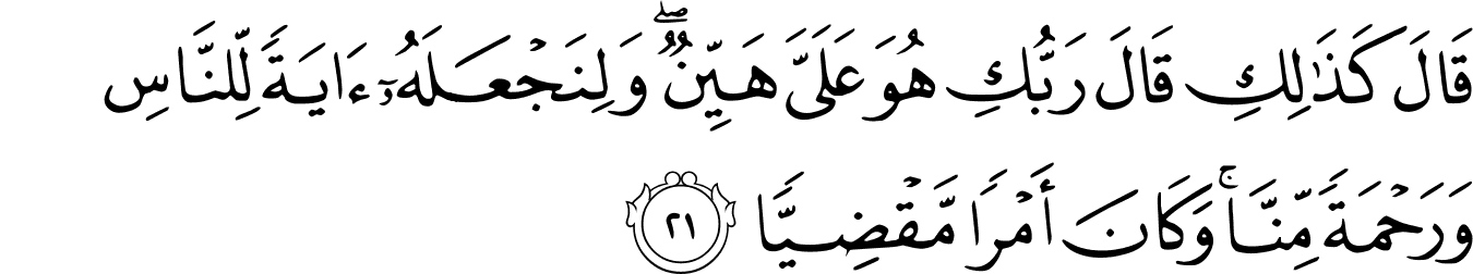 Detail Surat Maryam Ayat 19 Nomer 4