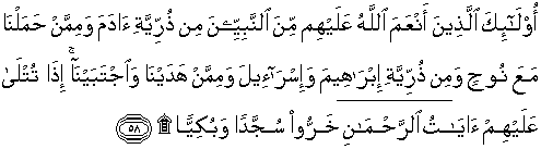 Detail Surat Maryam Ayat 31 Nomer 48