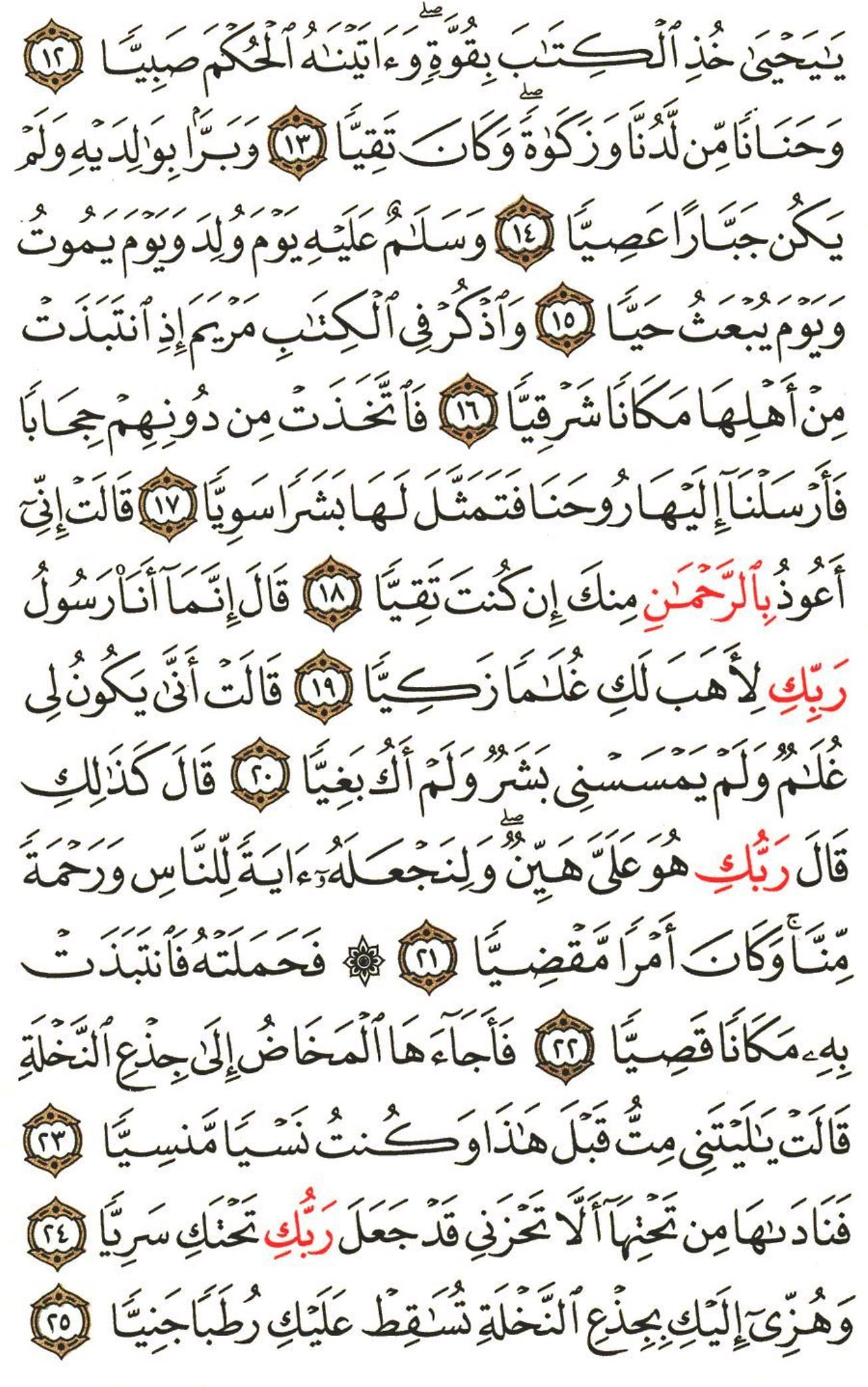 Detail Surat Maryam Ayat 58 Nomer 45