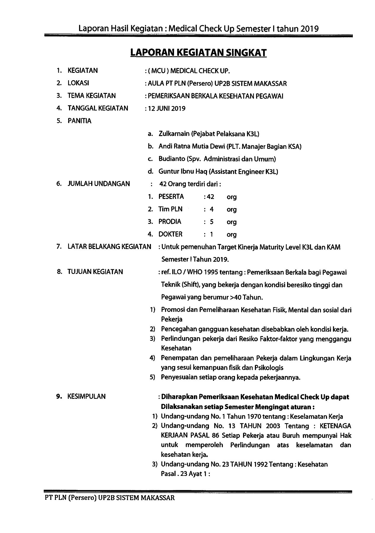 Detail Surat Medical Check Up Nomer 33