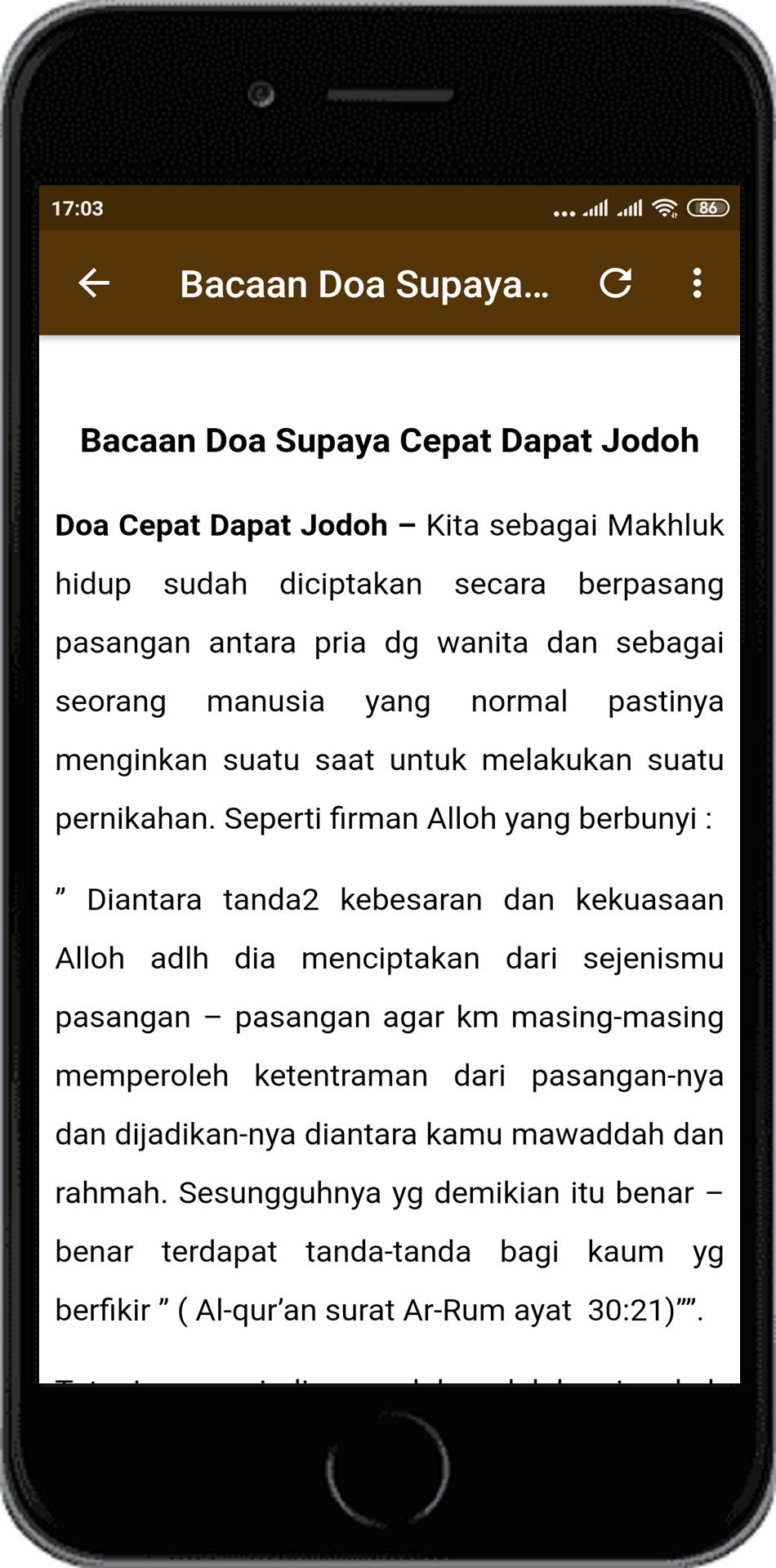 Detail Surat Meminta Jodoh Nomer 50