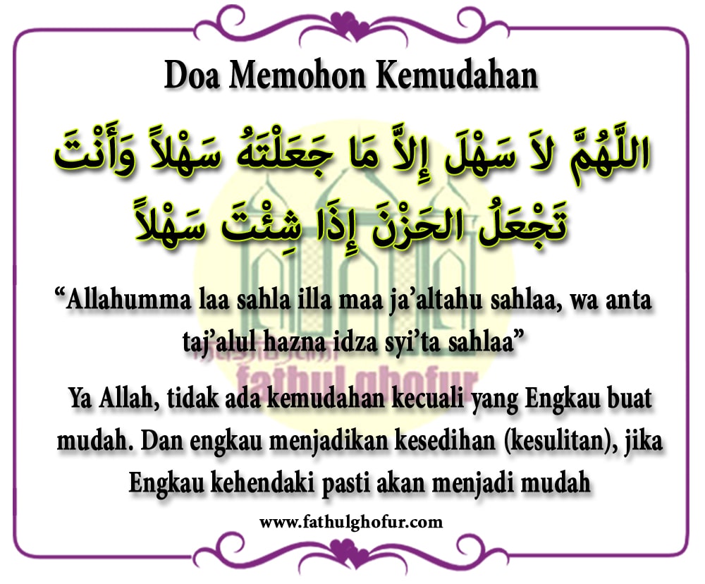 Detail Surat Mempermudah Urusan Nomer 34