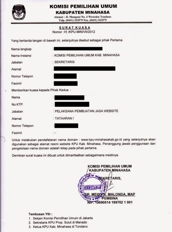 Detail Surat Mempermudah Urusan Nomer 38