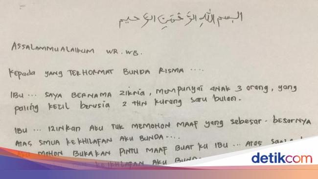 Detail Surat Mohon Maaf Nomer 46