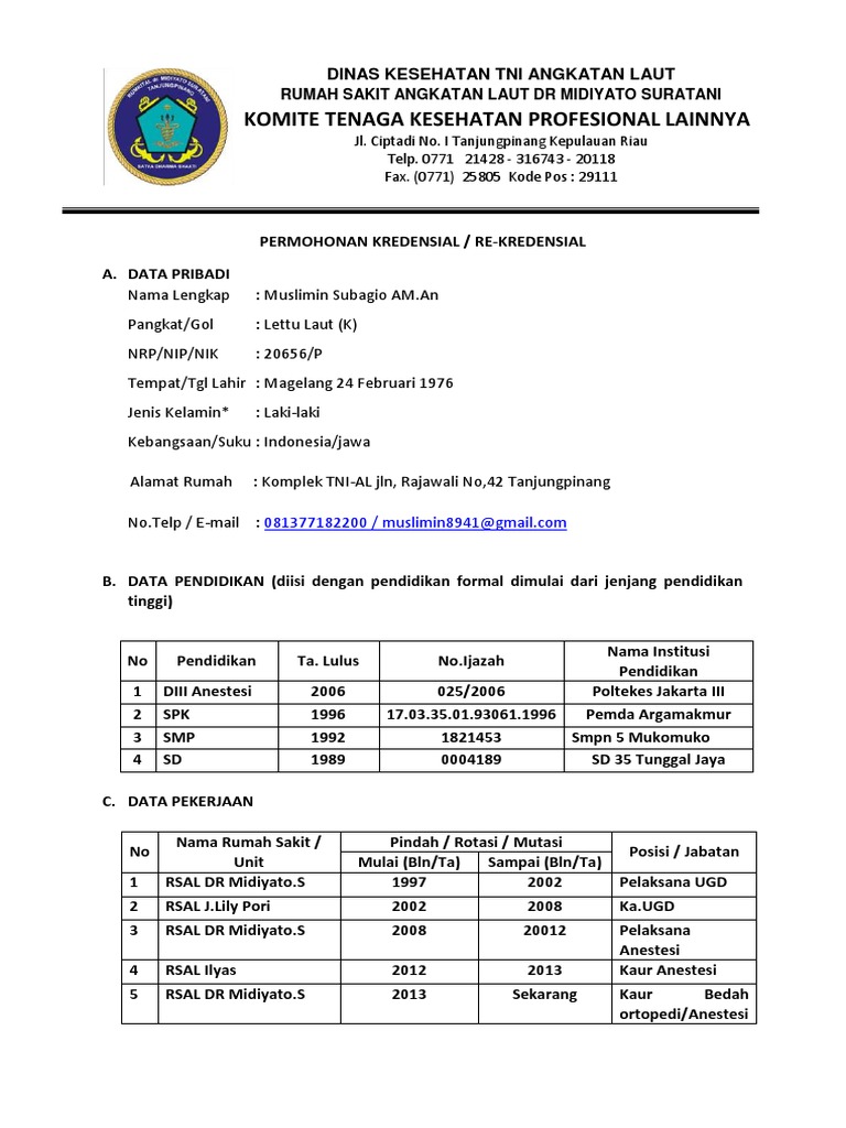 Detail Surat Mutasi Tni Nomer 24