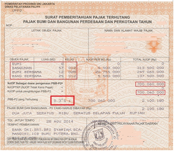 Surat Pajak Tanah - KibrisPDR