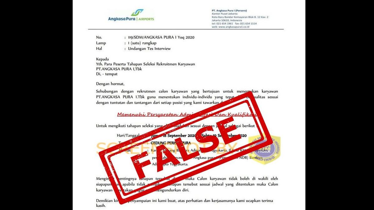 Detail Surat Panggilan Kerja Nomer 39