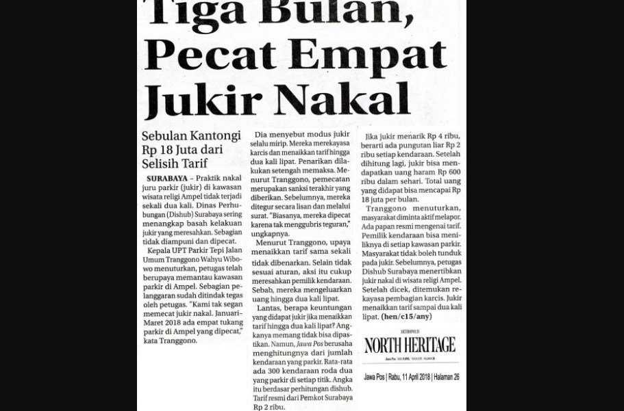 Detail Surat Pembaca Jawa Pos Nomer 15