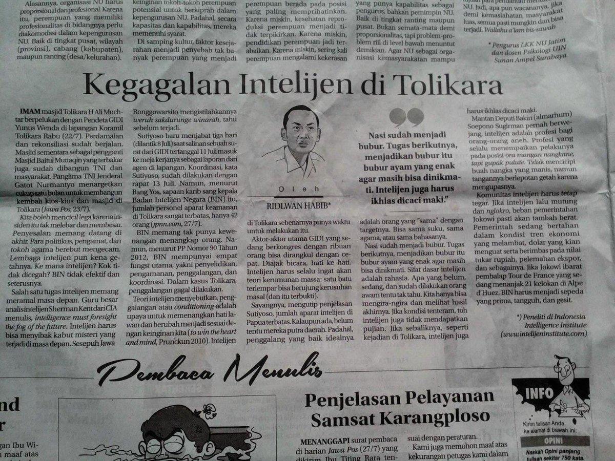 Detail Surat Pembaca Jawa Pos Nomer 6