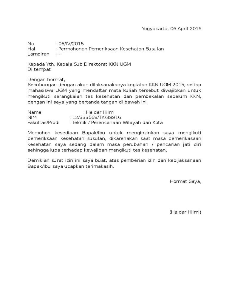Detail Surat Pemberian Izin Nomer 12