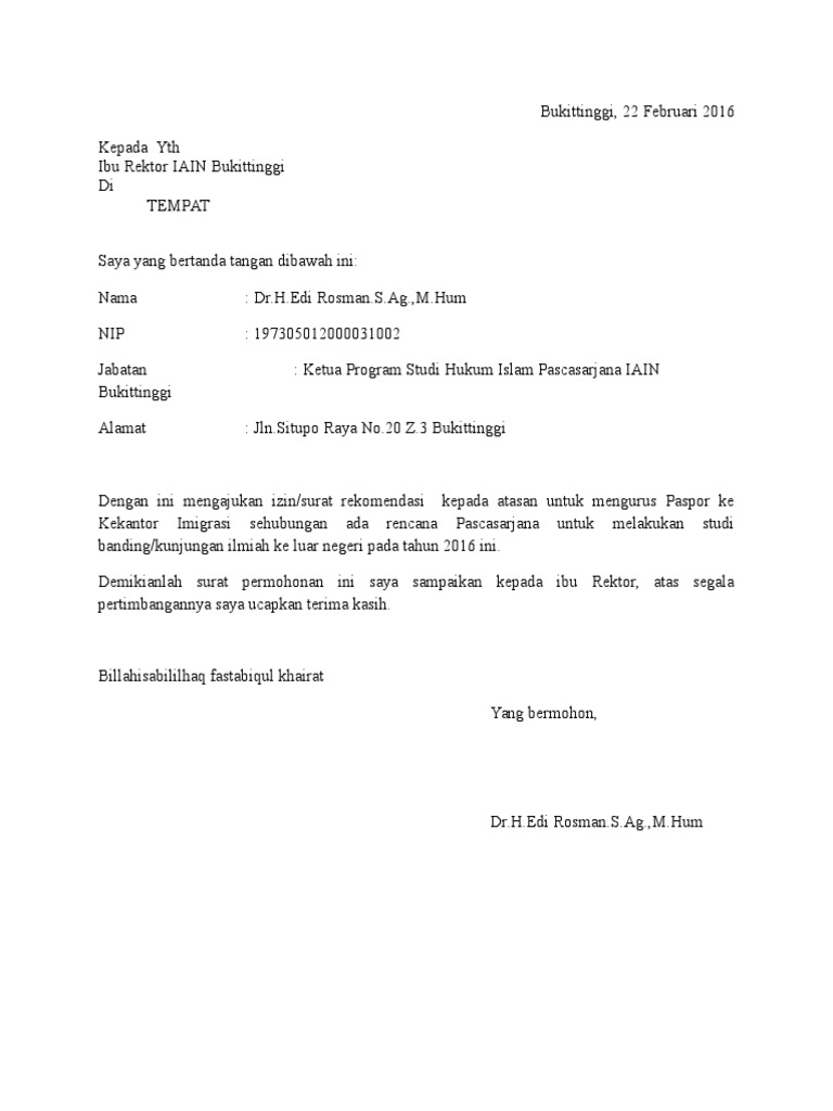 Detail Surat Pemberian Izin Nomer 14