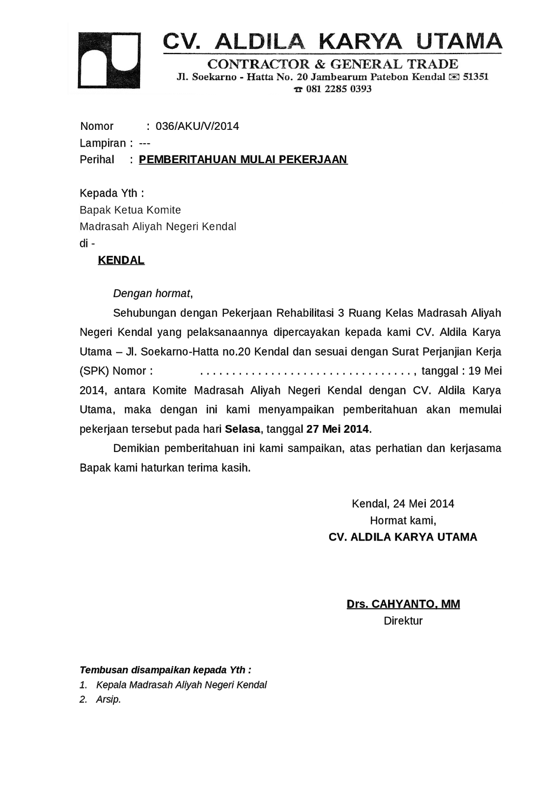 Detail Surat Pemberitahuan Kegiatan Ke Polsek Nomer 41