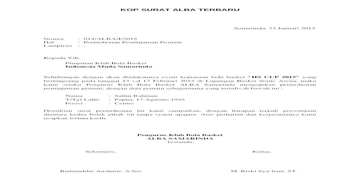 Detail Surat Peminjaman Alat Nomer 44