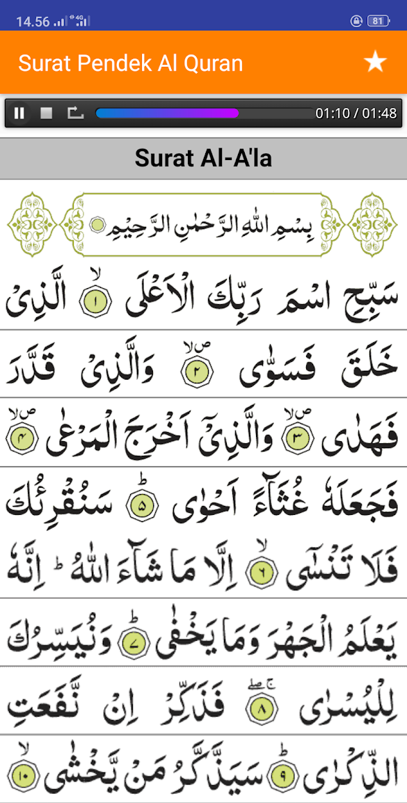 Detail Surat Pendek Dalam Juz Amma Nomer 12