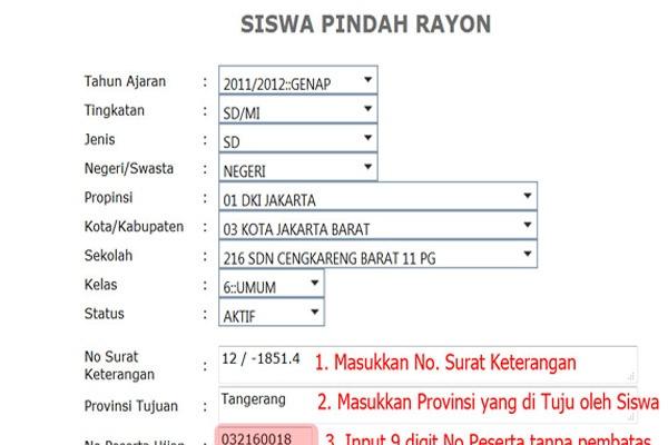 Detail Surat Penerimaan Siswa Pindahan Nomer 48