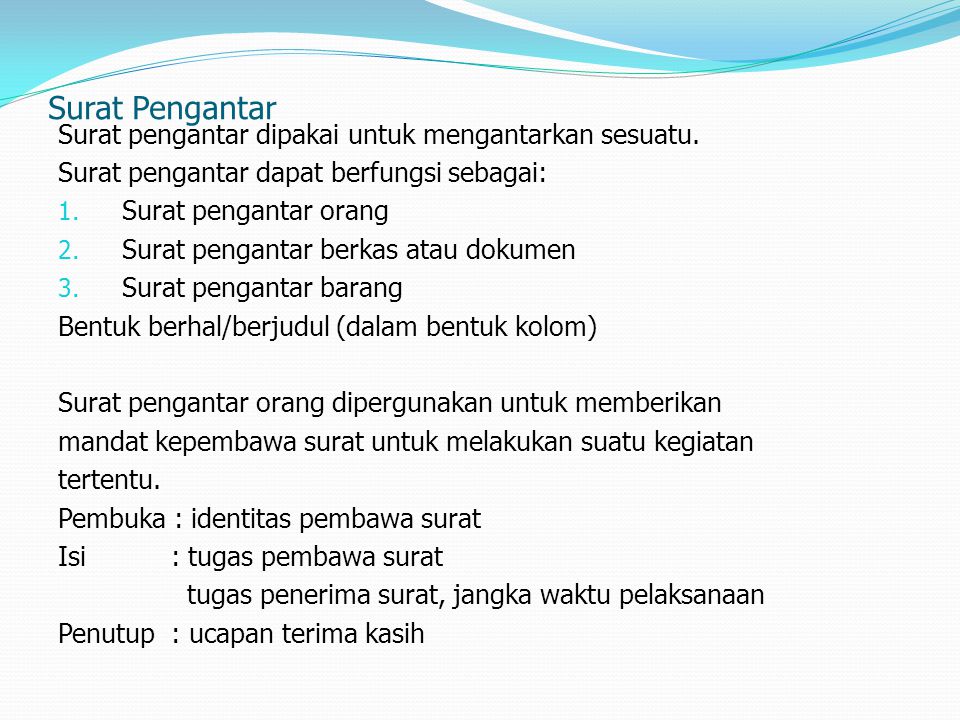 Detail Surat Pengantar Berkas Nomer 37