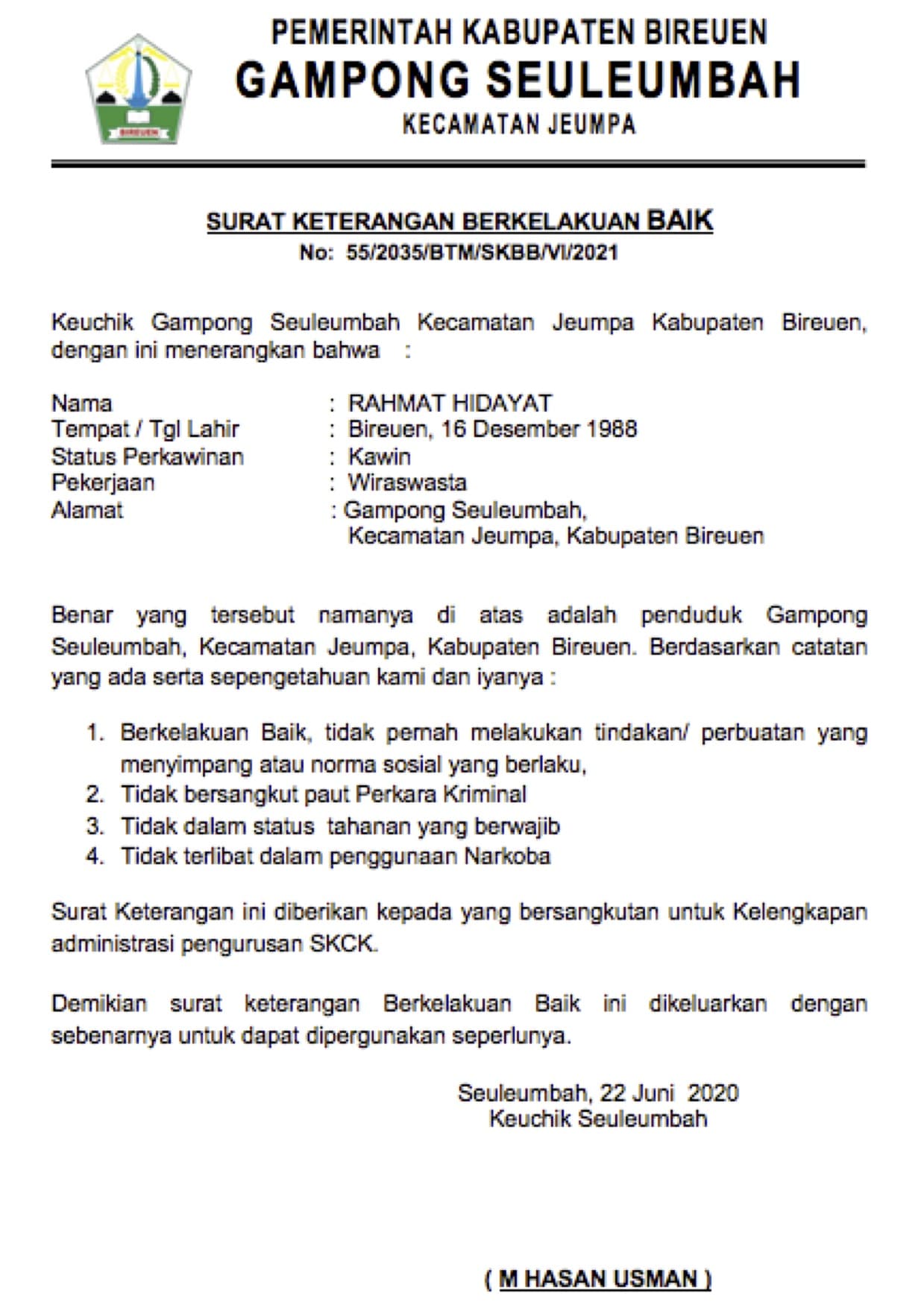 Detail Surat Pengantar Dari Desa Nomer 2