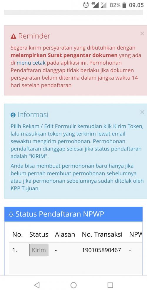 Detail Surat Pengantar Pembuatan Npwp Nomer 27