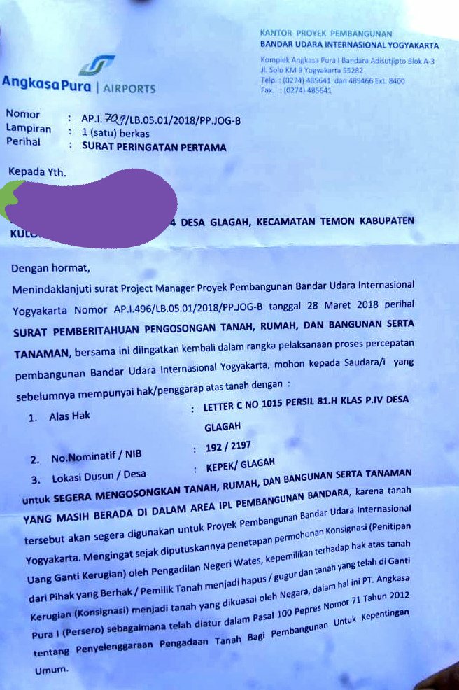 Detail Surat Pengosongan Rumah Nomer 37