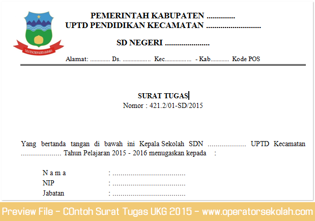 Detail Surat Penugasan Guru Nomer 26