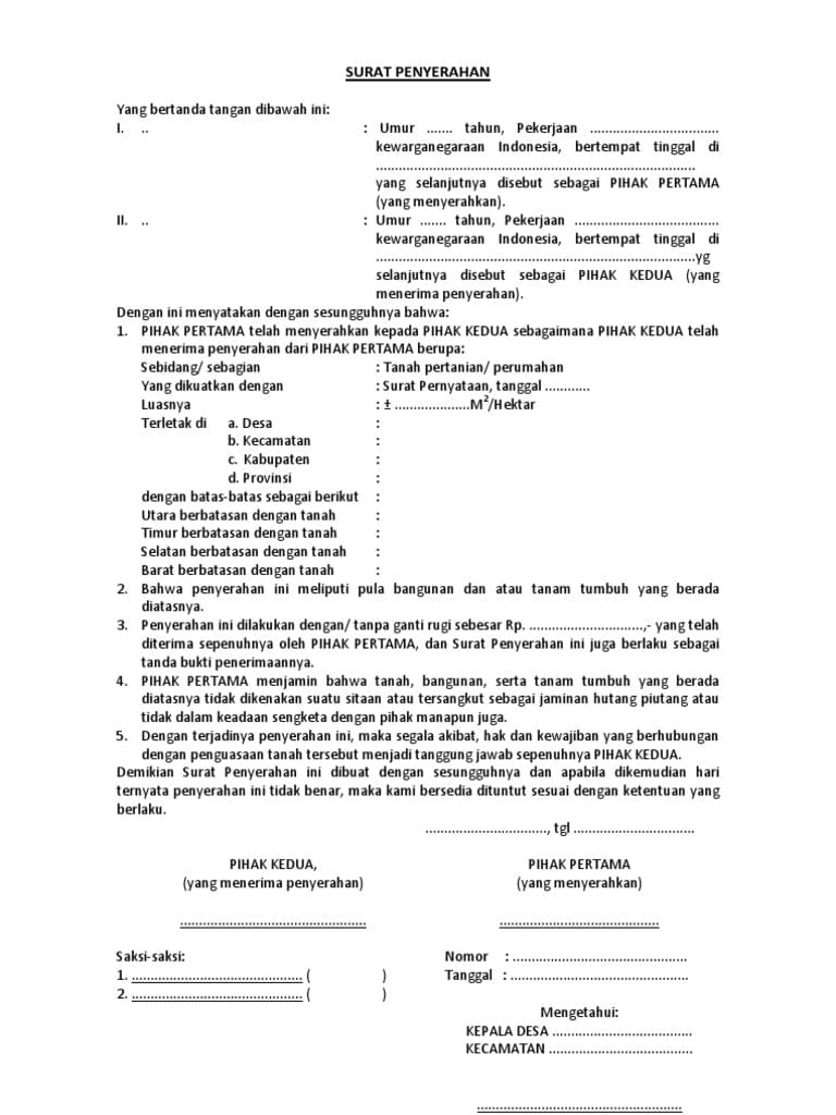 Detail Surat Penyerahan Anak Nomer 27