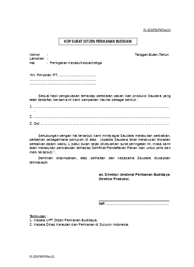 Detail Surat Peringatan 2 Nomer 35